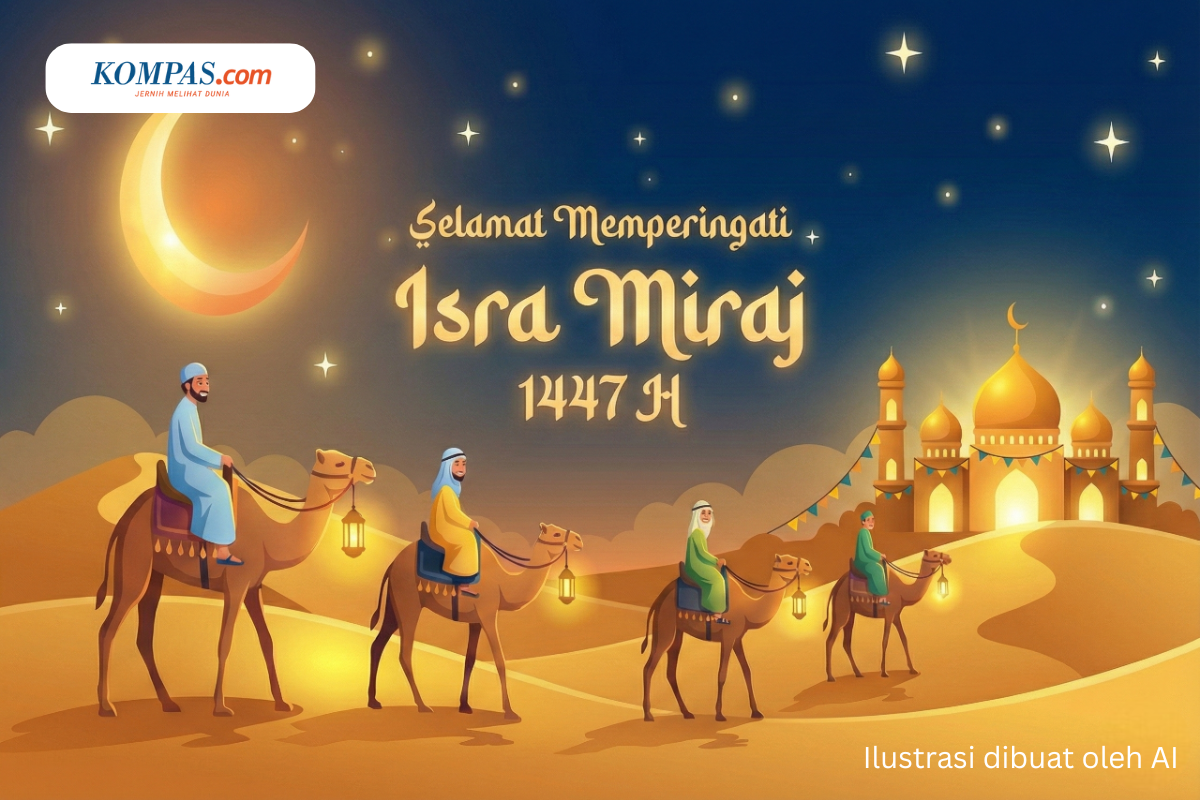 Isra Miraj, Isra Miraj 1447 H, Isra Miraj 2026, 50 Kata-Kata Mutiara Isra Miraj 2026 untuk Spanduk, Cocok untuk Segala Tema