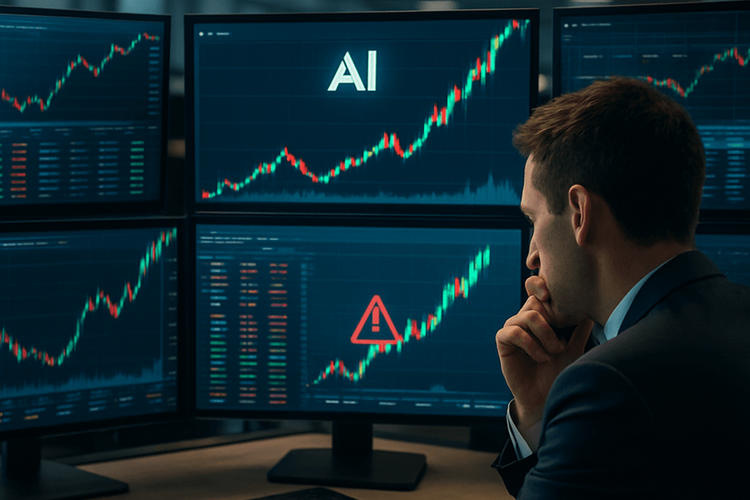 bubble, investor, saham, Nvidia, AI bubble, gelembung AI, gelembung dot-com, valuasi, bubble AI, NVIDIA, Artificial Intelligence, OpenAI, dot-com bubble, perusahaan AI, hype AI, Menerka Masa Depan 