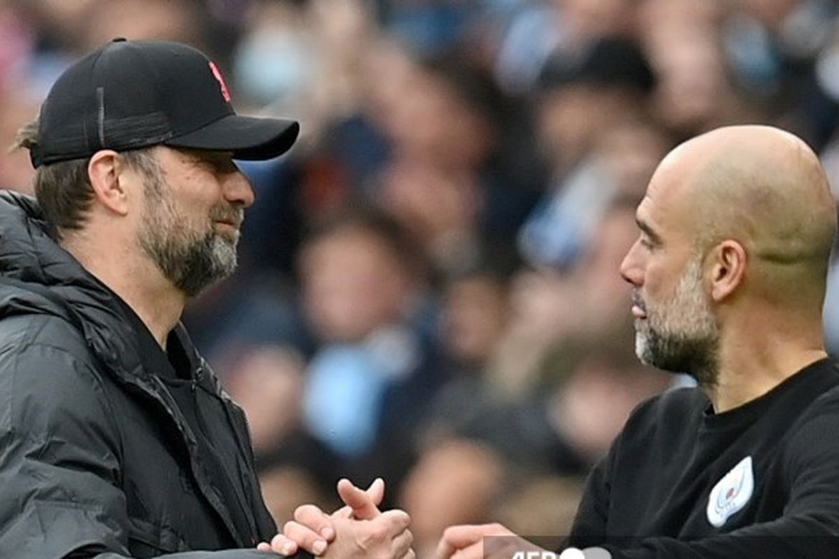Pep Guardiola, Manchester City, Liverpool, Man City, Liga Inggris, Jurgen Klopp, Man City vs Liverpool, pelatih man city, Man City Vs Liverpool, Pep Guardiola: The Reds Era Klopp Adalah Rival Terbesar Kami
