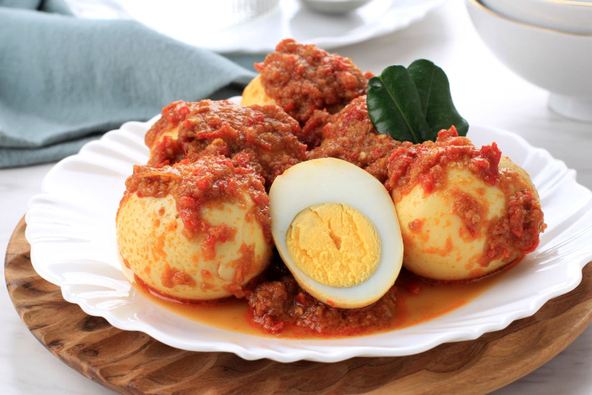 resep, Resep Sambal Telur Balado yang Meresap, Bumbunya Medok dan Bikin Nagih