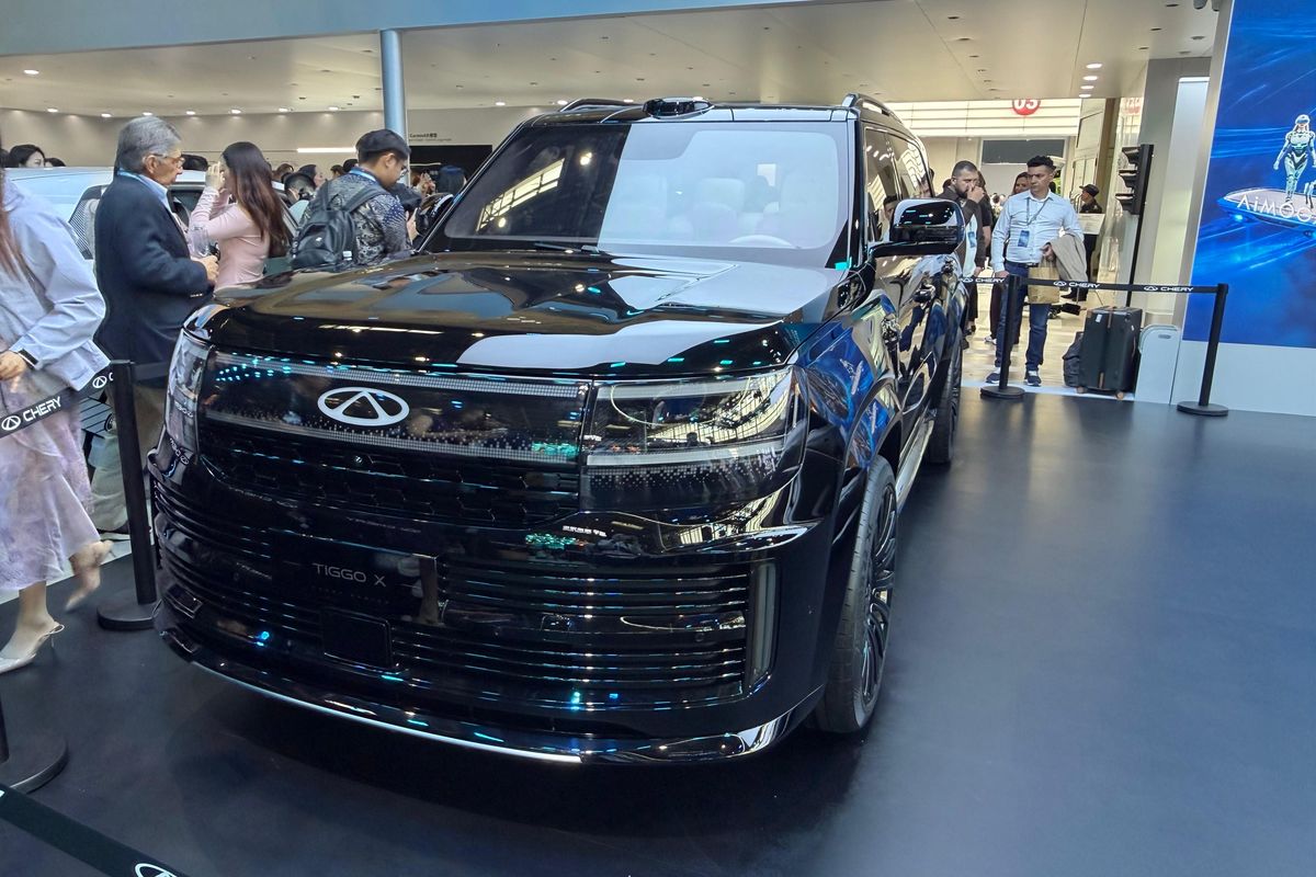 SUV bongsor, Mobil, Chery, Melihat Chery Tiggo X di Beijing, Penantang Hyundai Palisade