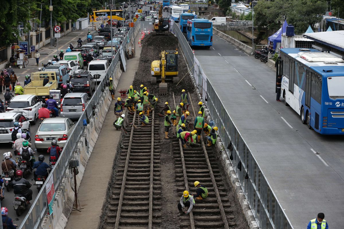 rekayasa lalu lintas, Proyek MRT Jakarta Fase 2, Rekayasa Lalin Berlaku di Tiga Titik Utama