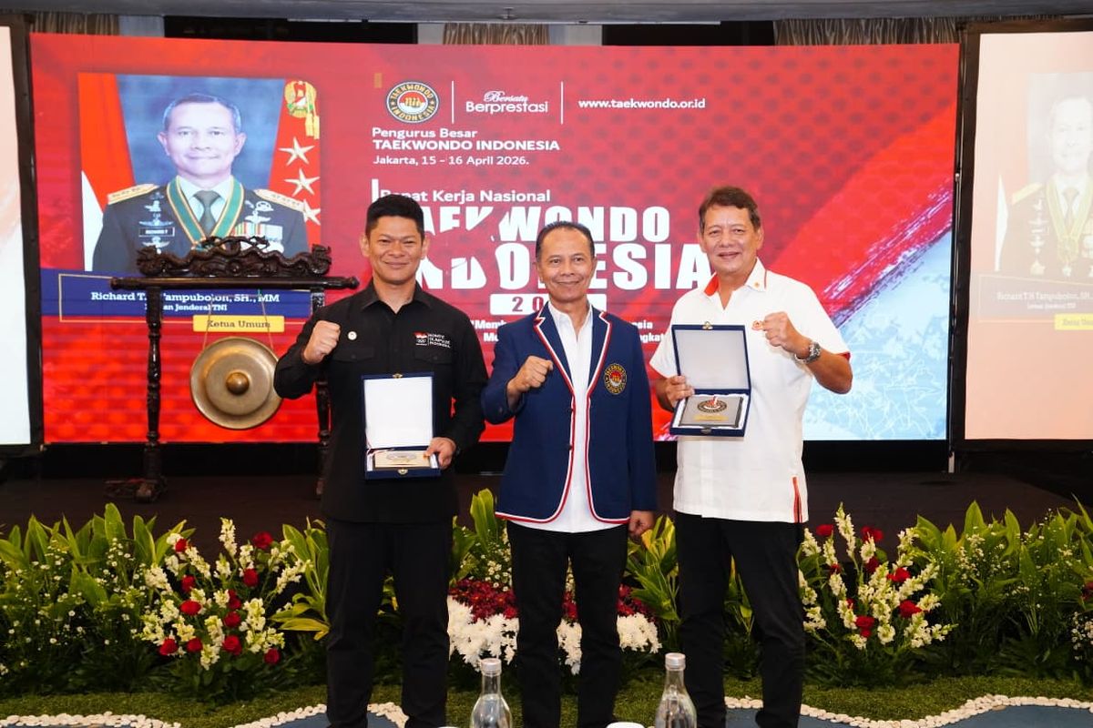 PB TI, Richard Tampubolon, Taekwondo, Taekwondo Indonesia, SEA Games 2025, Gelar Rakernas, PB TI Siapkan Program Prioritas Taekwondo Nasional 2026