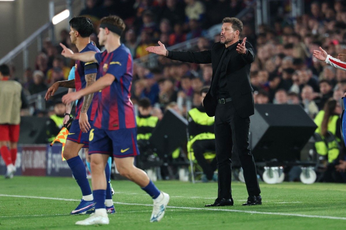 Liga Champions, Barcelona, Atletico Madrid, Barcelona vs Atletico Madrid, Diego Simeone, Kata Diego Simeone Usai Atletico Madrid Tampil Ganas Lawan Barcelona