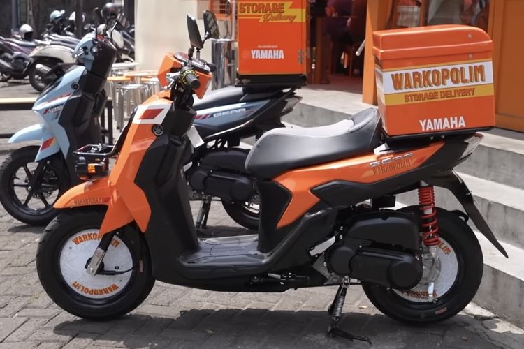 modifikasi, Gofar Hilman, kalcer, Yamaha Gear Ultima, Yamaha Gear ala Skutik Kargo, Kental Aura Kalcer