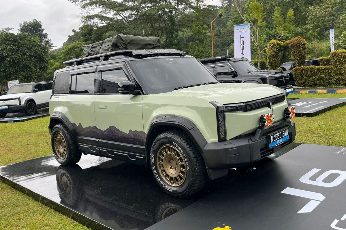 Chery J6, SUV listrik, Modifikasi Chery J6, overlanding, Modifikasi Chery J6: Nyaman buat Harian, Tangguh untuk Overlanding
