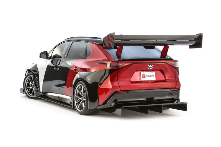 mobil balap listrik, SEMA Show 2025, Toyota bZ Time Attack, performa ekstrem, Toyota bZ Time Attack Concept: Mobil Listrik Balap di SEMA 2025