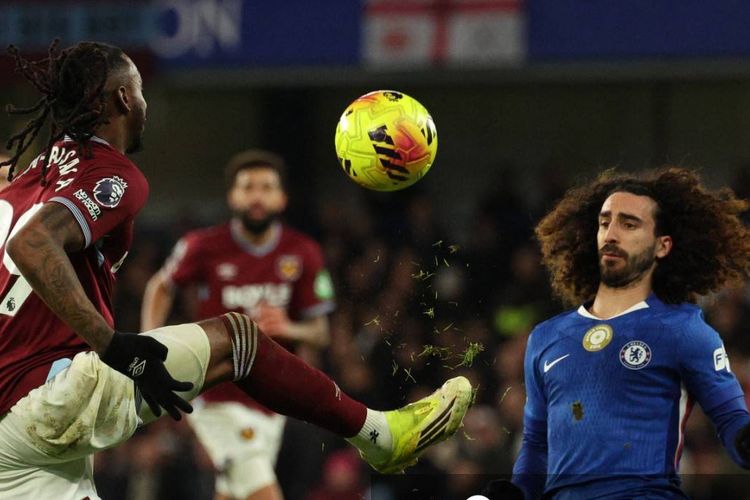Chelsea, West Ham United, Liga Inggris 2025-2026, Joao Pedro, Marc Cucurella, Enzo Fernandez, Hasil Chelsea Vs West Ham United 3-2: The Blues Comeback, Drama di Menit Akhir