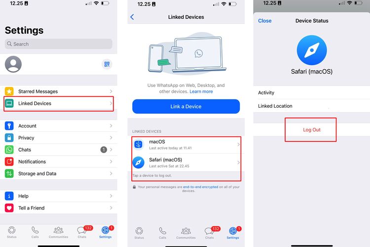 WhatsApp, whatsapp disadap, cara mengetahui WhatsApp disadap, Ciri-ciri WA disadap, perangkat tertaut di WA, Cek Fitur Ini buat Mengetahui Akun WhatsApp Disadap atau Tidak