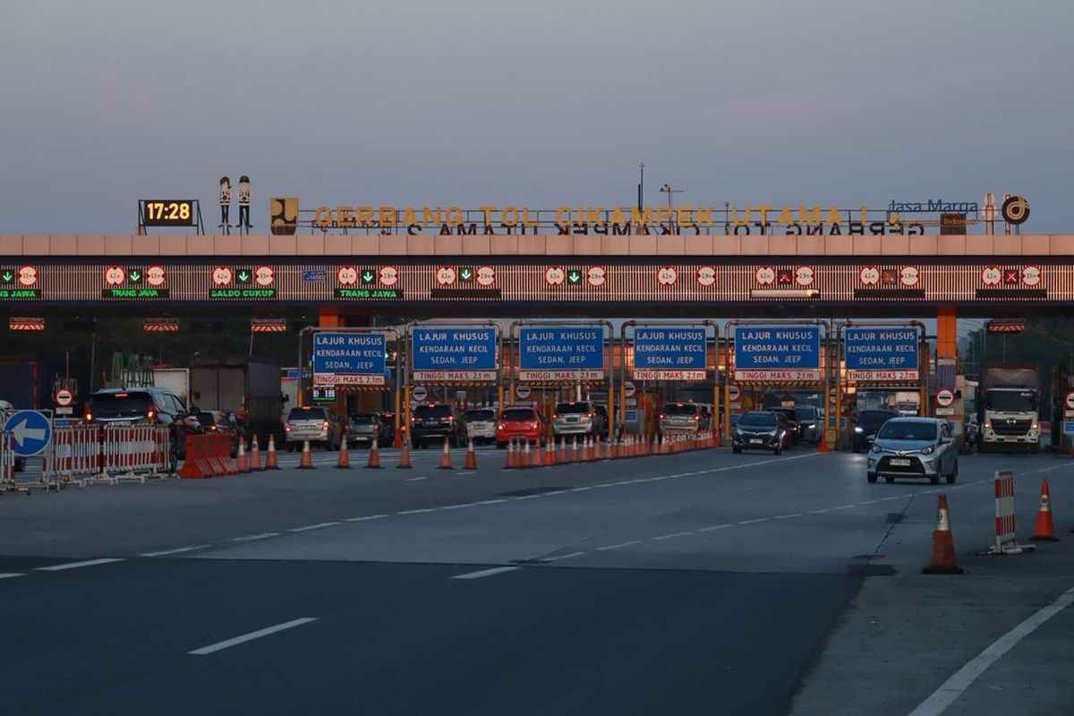 Cikampek Utama, lalu lintas, Trans-Jawa, Arus Balik Libur Isra Miraj ke Jakarta via Cikampek Utama Meningkat