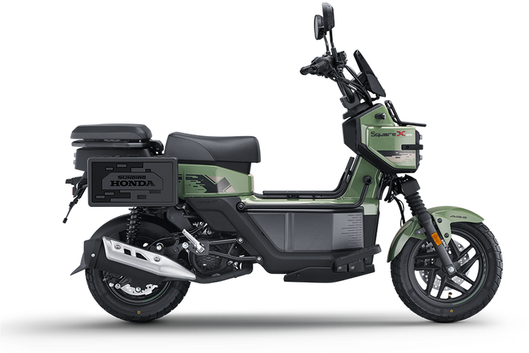 skutik unik, desain kotak, motor multipurpose, Inovasi Skutik Honda: Square X125 dengan Desain Kotak