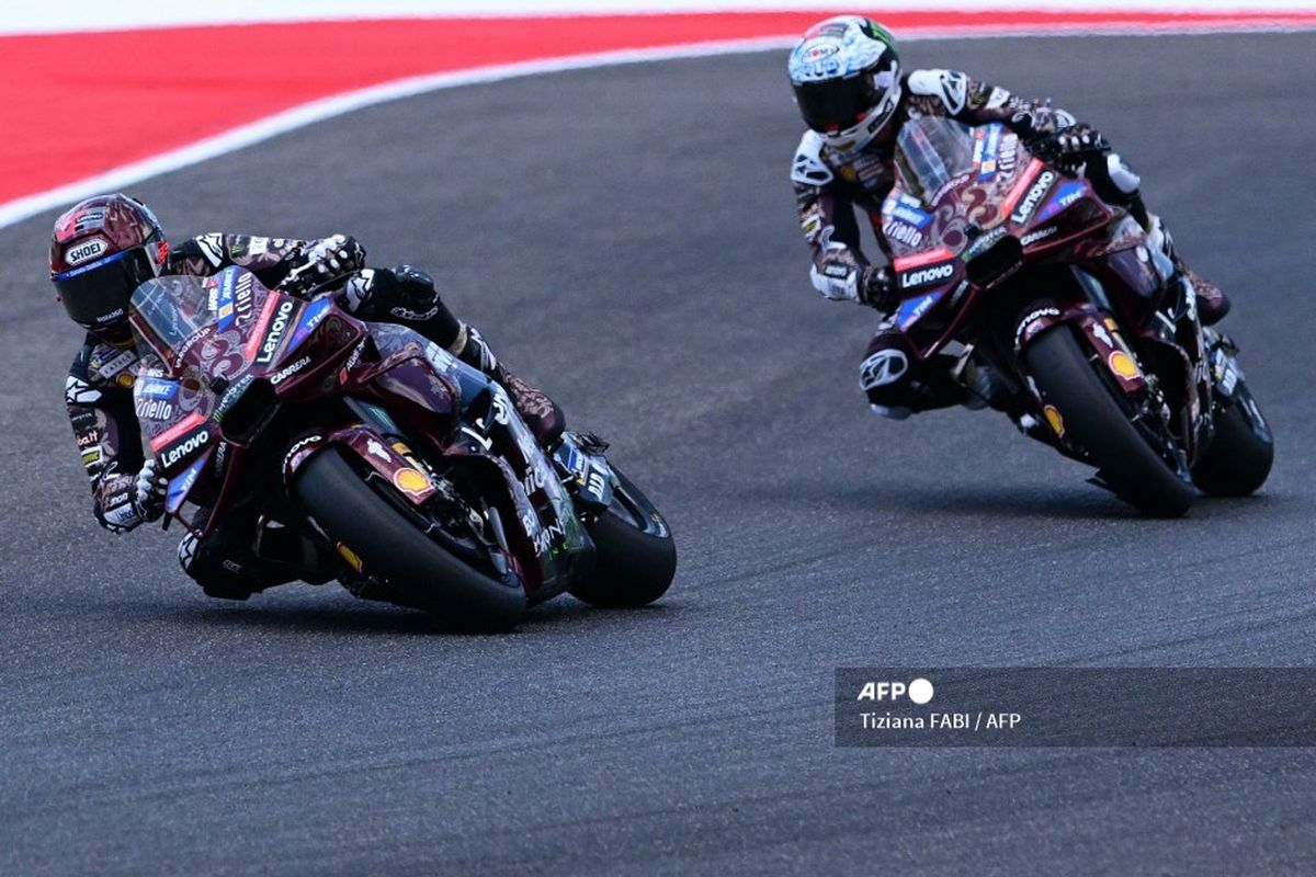 Ducati, MotoGP, otomotif, Francesco Bagnaia, motogp 2025, Gagal Podium di MotoGP Italia 2025, Ducati Masih Yakin pada Bagnaia