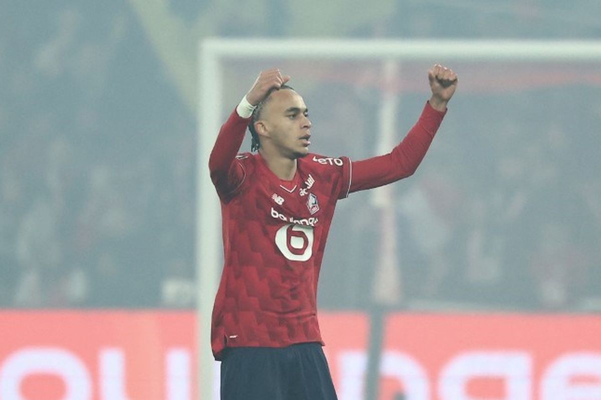 Lille, Marseille, Lille vs Marseille, Ethan Mbappe, Calvin Verdonk, Ligue 1, Hasil Liga Perancis, marseille, calvin verdonk, Liga Prancis, Lille OSC, Verdonk Absen, Ethan Mbappe Pahlawan Kemenangan Lille atas Marseille