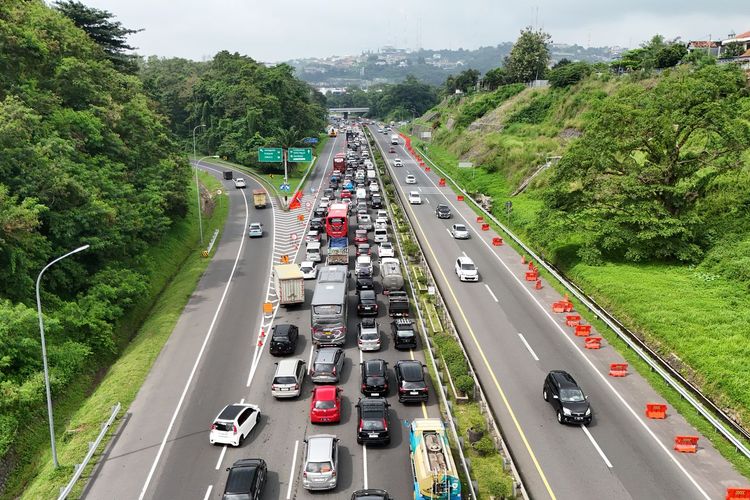 rekayasa lalu lintas, Lokasi dan Jadwal Ganjil Genap di Tol Jawa Tengah Saat Arus Mudik