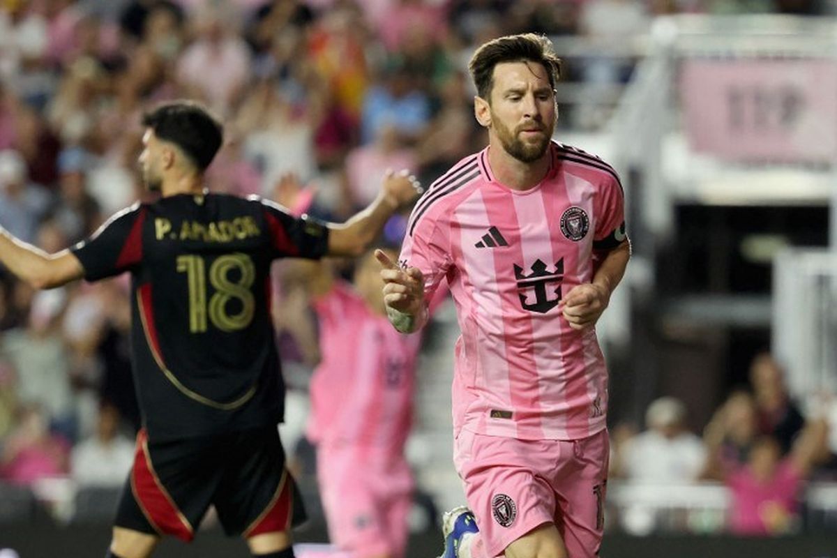 Messi, lionel messi, Major League Soccer, Inter Miami, MLS 2025, peraih ballon dor terbanyak, eks penyerang barcelona, Messi Belum Habis, Kini Puncaki Daftar Top Skor dan Assist MLS 2025