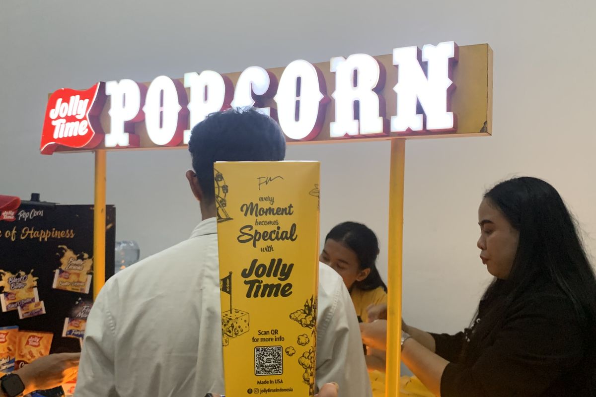 popcorn jolly time, popcorn jolly time harga, harga booth popcorn jolly time, ide camilan kantor, ide camilan ulang tahun, Ide Camilan untuk Acara Kantor, Segini Harga Sewa Booth Popcorn