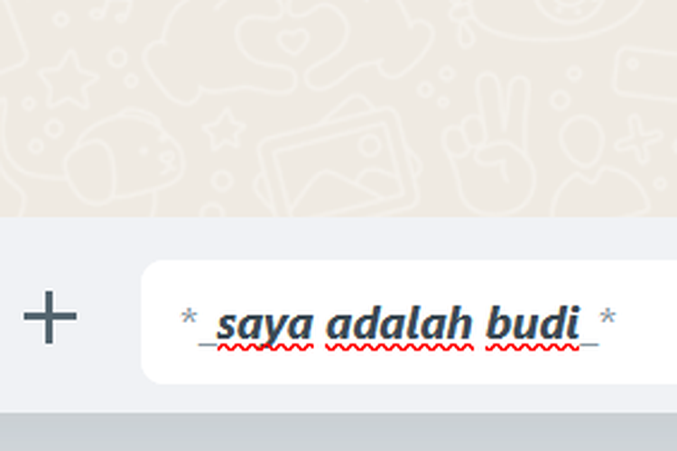 WhatsApp, Cara mengubah tulisan di WA menjadi unik, Cara membuat tulisan unik di WA tanpa aplikasi, Cara membuat tulisan unik di WhatsApp tanpa aplikasi, 15 Cara Membuat Tulisan Unik di WhatsApp Tanpa Aplikasi dengan Mudah, 1. Cara membuat tulisan tebal di WhatsApp, 2. Cara membuat tulisan miring di WhatsApp, 3. Cara membuat tulisan coret di WhatsApp, 4. Cara membuat tulisan monospace di WhatsApp, 5. Cara membuat tulisan tebal, miring, coret di WhatsApp tanpa kode, 6. Cara membuat tulisan kombinasi tebal-miring di WhatsApp, 7. Cara membuat tulisan kombinasi miring-coret di WhatsApp, 9. Cara membuat tulisan kosong di WhatsApp, 9. Cara membuat Scrolling Text di WhatsApp, 10. Cara membuat tulisan bergaris bawah di WhatsApp, 11. Cara membuat tulisan terbalik di WhatsApp, 12. Cara membuat tulisan berwarna di WhatsApp, 13. Cara membuat tulisan Read More di WhatsApp, 14. Cara membuat tulisan Arab di WhatsApp, 15. Cara membuat tulisan di WhatsApp dengan font aesthetic