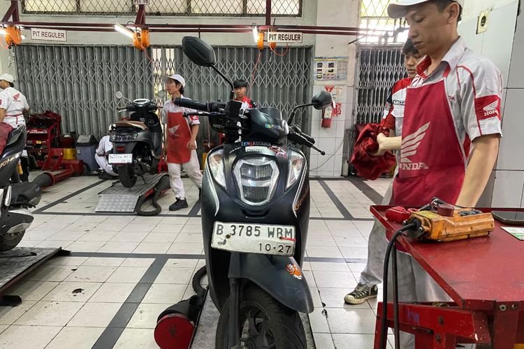 Promo, motor, servis, sepeda motor, Wahana Honda, Promo Servis Motor Matik Honda, Ada Potongan Jasa 15 Persen