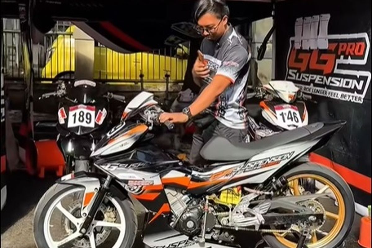 MotoGP, sokbreker belakang, ride height device, GG Suspension, Bantu Pebalap Pemula, Ride Height Device Mulai Dipakai di Balap Lokal