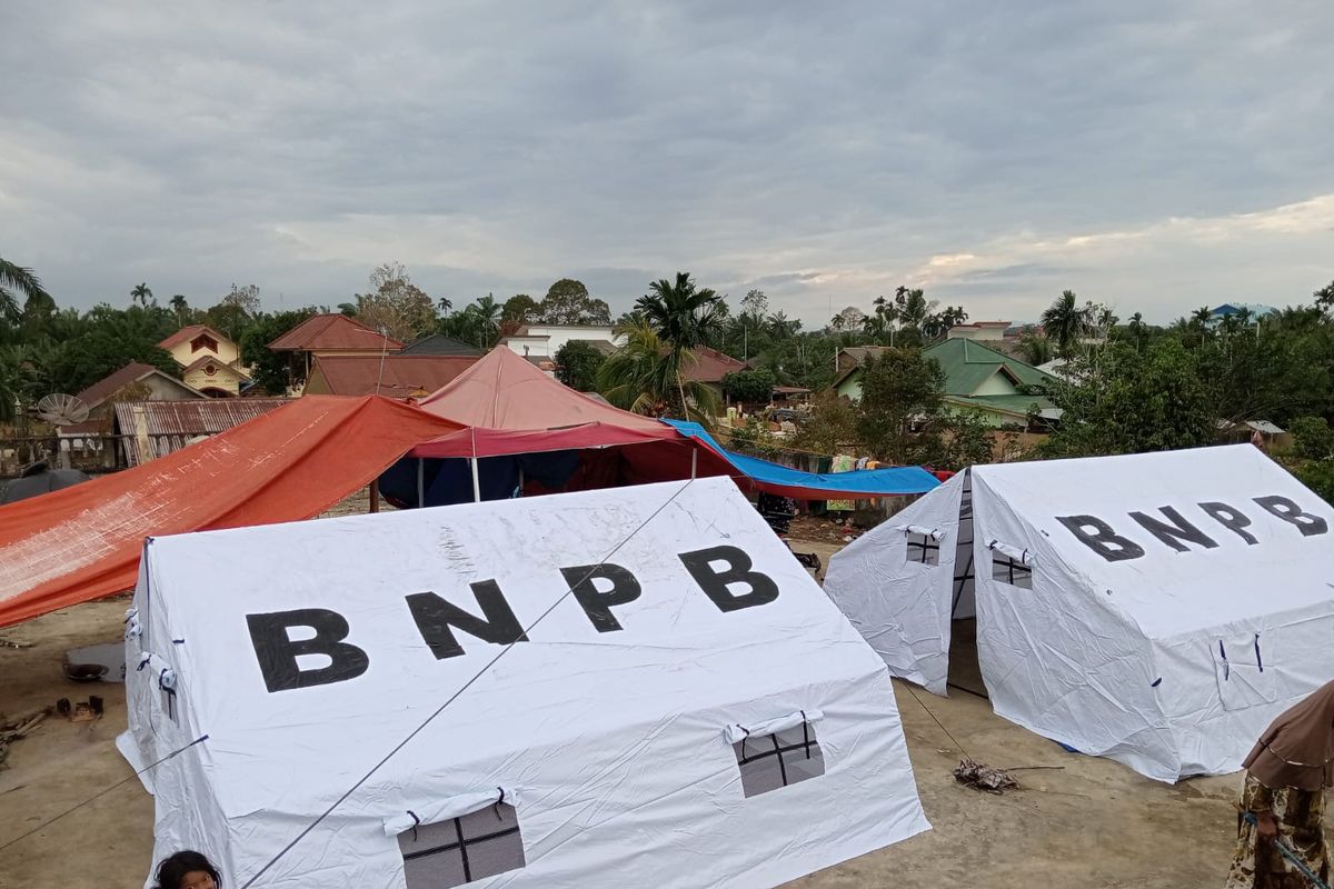 BNPB, Aceh Tamiang, BNPB Bantah Tenda Pengungsi Baru Dipasang Jelang Kunjungan Prabowo ke Aceh