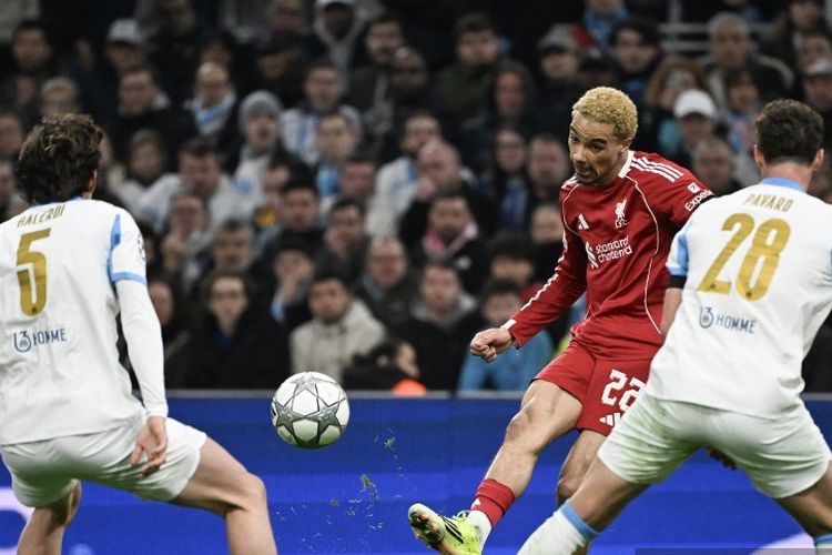 Liga Champions, Liverpool, Hasil Marseille Vs Liverpool 0-3, The Reds Berpesta
