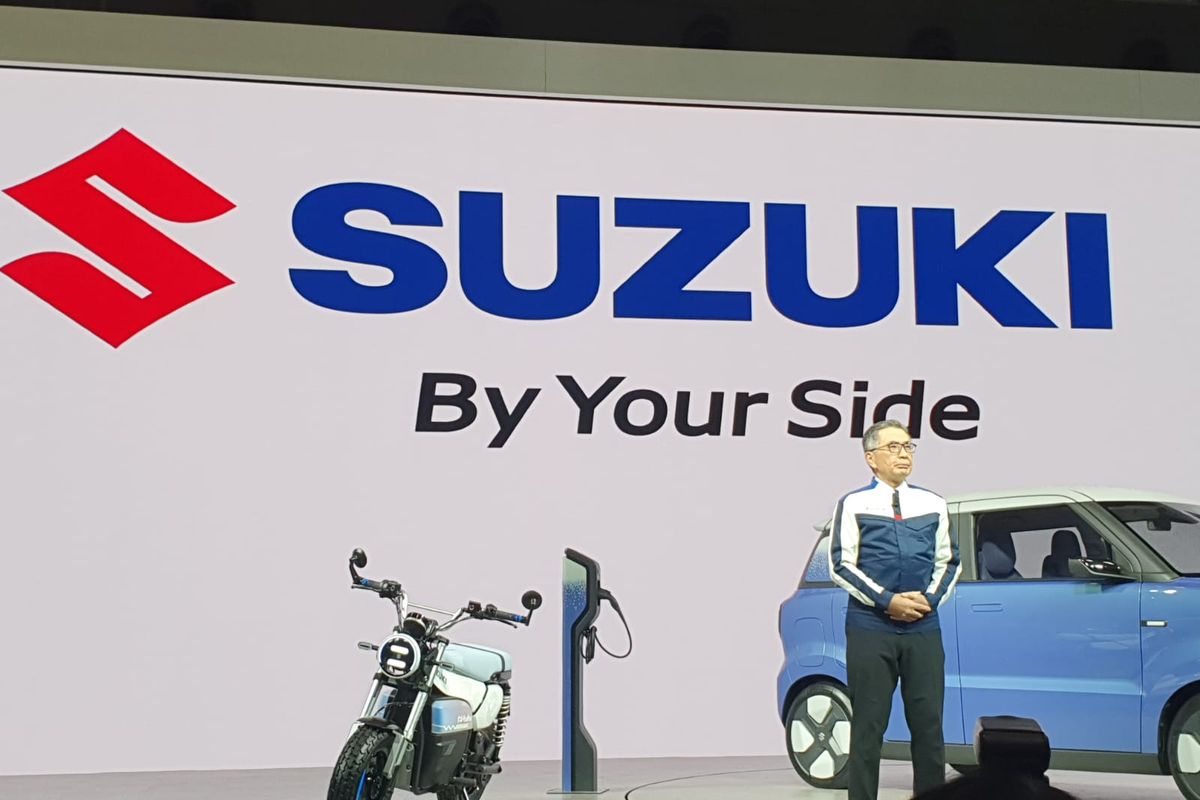 Suzuki, Suzuki Motor Corporation, Japan Mobility Show 2025, suzuki fronx flex fuel, Suzuki Hadirkan Masa Depan di Japan Mobility Show 2025, Vision e-Sky: BEV Minicar, e-Every Concept: Mini Commercial Van Serba Guna, Fronx FFV Concept, CBG (Compressed Biomethane Gas) Project, Sepeda Motor, Kesimpulan