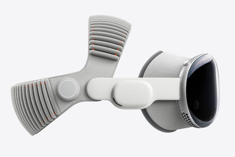 apple, Vision Pro, dual knit band, Apple M5, Apple Rilis Headset AR Vision Pro Versi Baru, Bawa Chip M5 dan Tali Dual Knit Band