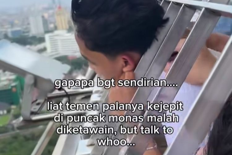 Insiden di Puncak Monas, Kepala Siswa SMA Sempat Tersangkut Pagar Besi