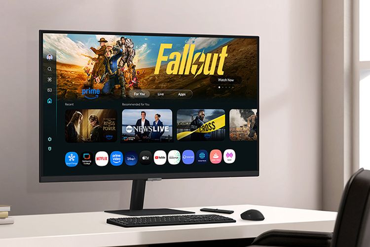 Samsung, monitor, Monitor, monitor pintar, Samsung Rilis Trio Smart Monitor AI di Indonesia, Harga mulai Rp 5 Jutaan