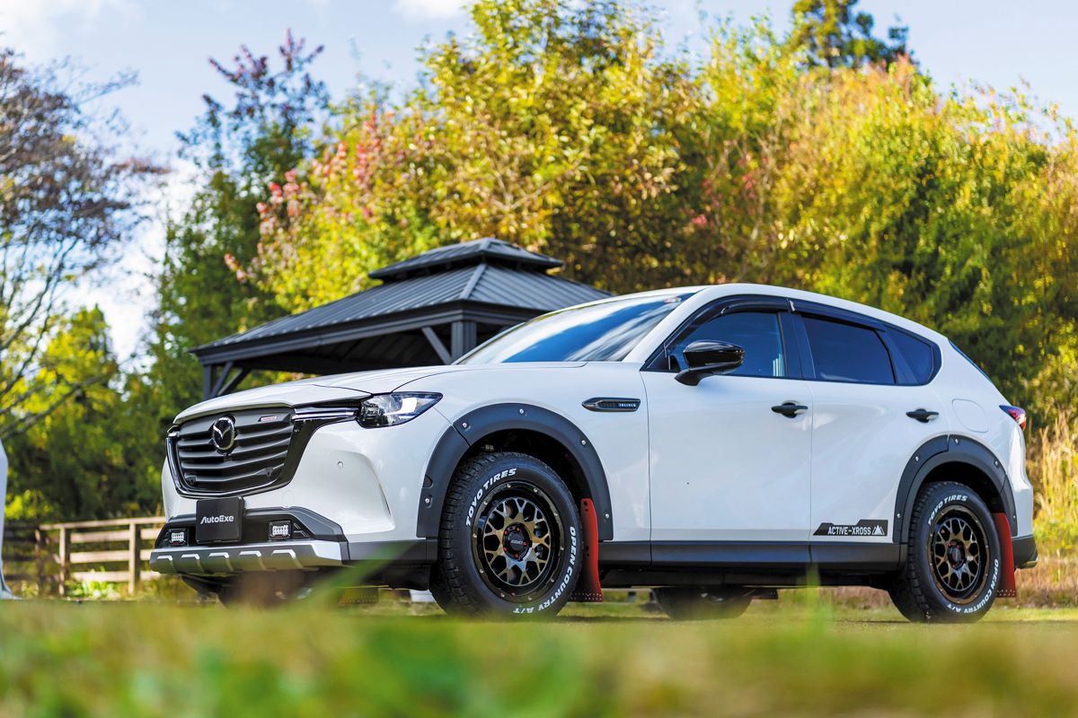 CX-60, Mazda, reli, Tokyo Auto Salon 2026, AutoExe Tawarkan Paket Modifikasi Mazda CX-60 Bergaya Rally Look