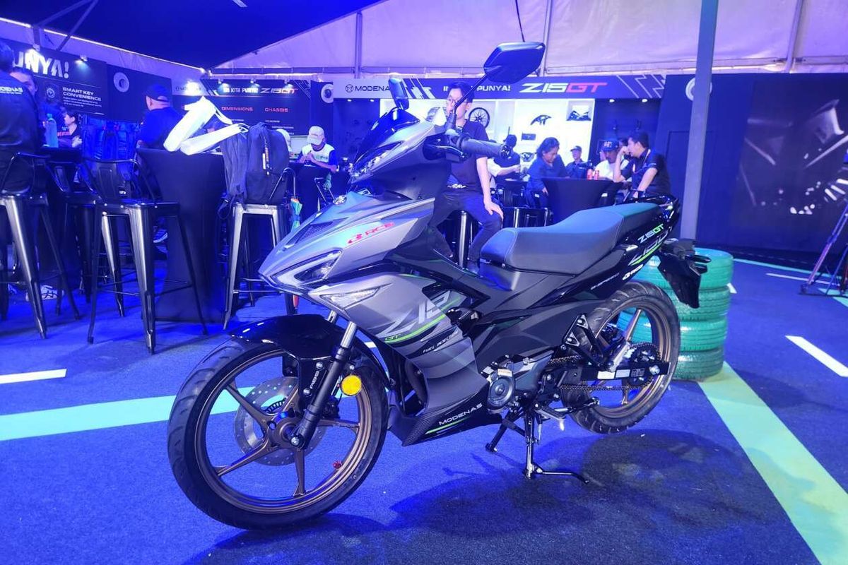 motor bebek, Kawasaki, Modenas, Modenas Z15GT, Modenas Z15GT, Motor Bebek Baru Kolaborasi dengan Kawasaki