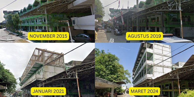 Musala Ponpes Al Khoziny, ponpes al khonizy, ponpes al khonizy ambruk, ponpes al khonizy sidoarjo, Jejak Pembangunan Ponpes Al Khoziny Sebelum Ambruk, dari Halaman Kosong Jadi Gedung 4 Lantai, Potret Perkembangan Pembangunan Ponpes dari Google Earth, Bangunan Nomor 4 yang Ambruk, Dugaan Penyebab Ponpes Al Khoziny Ambruk, Data Korban Ponpes Al Khoziny hingga Sabtu