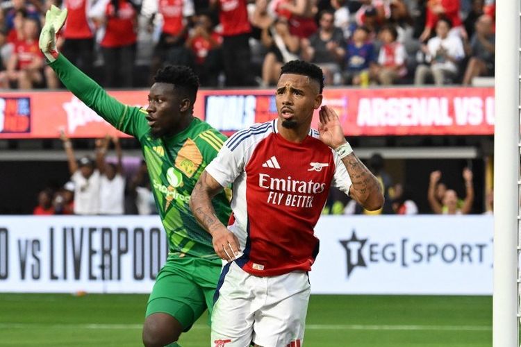 Club Brugge, Arsenal, Mikel Arteta, Gabriel Jesus, Liga Champions 2025-2026, Club Brugge vs Arsenal, Club Brugge Vs Arsenal: Arteta Konfirmasi Gabriel Jesus Comeback