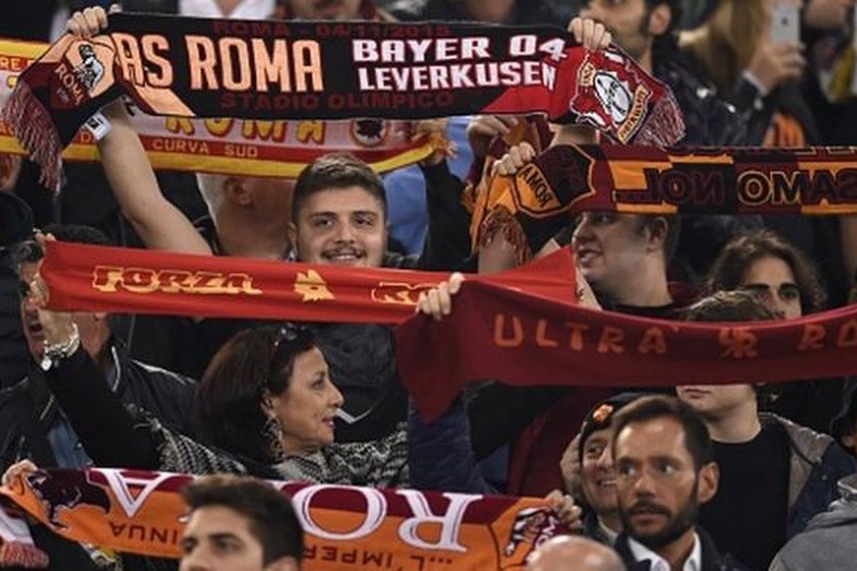 AS Roma, Roma vs Nice, liga europa, NICE, Roma, Fans AS Roma Berulah di Nice, Polisi Perancis Tangkap 100 Perusuh
