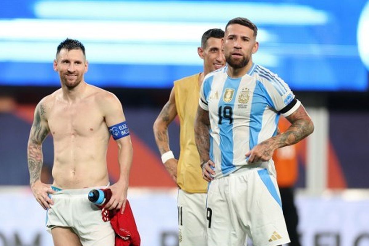 Lionel Messi, Argentina, Timnas Argentina, Piala Dunia 2026, Nicolas Otamendi, Nicolas Otamendi Putuskan Pensiun dari Timnas Argentina Usai Piala Dunia 2026