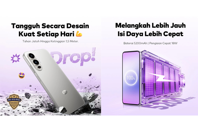 Itel, Itel City 200, ponsel, Indonesia, Itel City 200 Resmi di Indonesia, HP Android Baterai Besar Harga Rp 1,3 Jutaan