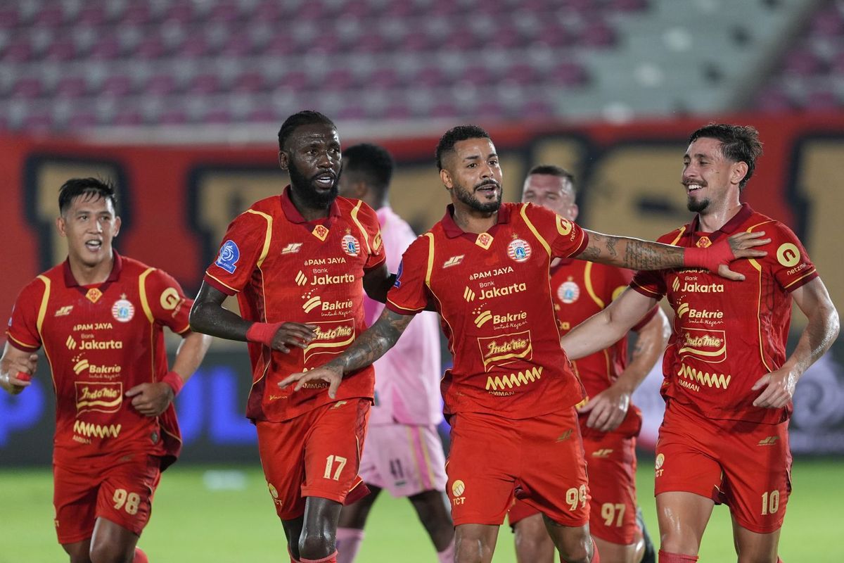 Persija Jakarta, PSIM Yogyakarta, Super League, Persija vs PSIM, Persija vs PSIM Yogyakarta, Susunan Pemain Persija Vs PSIM: Andritany Kapten, Thales Lira-Jordi Amat Starter