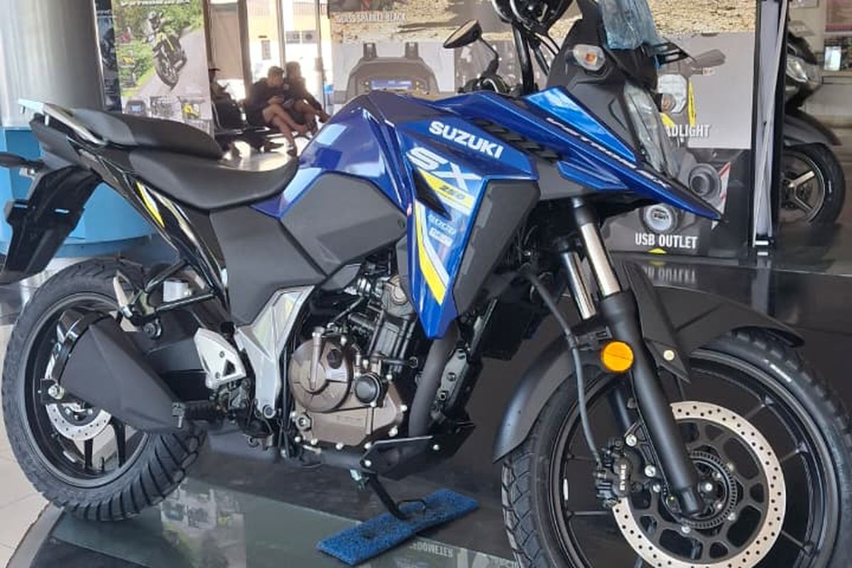 V-Strom 250 SX, Motor, Suzuki V-Strom 250 SX Punya Empat Warna Baru, Sudah Sampai di Diler