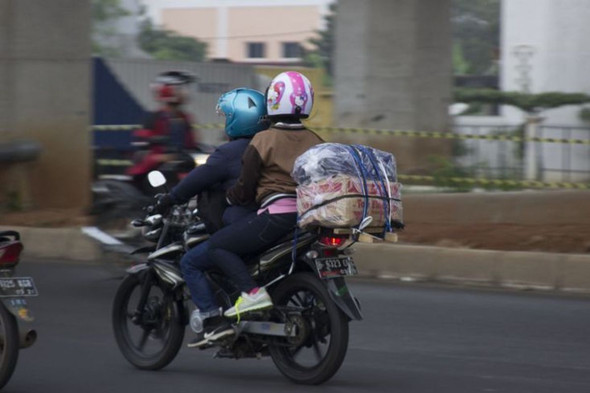 motor, mudik, Bahaya Mudik Lebaran Naik Motor, Cepat Lelah dan Rentan Celaka