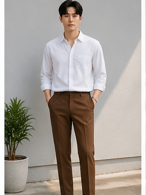 celana coklat, Celana Coklat Cocok dengan Baju Warna Apa? Ini 10 Kombinasi Terbaiknya, Celana Coklat Cocok dengan Baju Warna Apa?, Warna Baju yang Cocok dengan Celana Coklat, Tips Mix and Match Celana Coklat, Kesalahan yang Harus Dihindari, Inspirasi Outfit dengan Celana Coklat, FAQ Seputar Celana Coklat, Kesimpulan