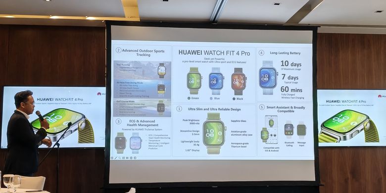 Huawei, smartwatch, Huawei Watch Fit 4, Watch Fit 4, Spesifikasi Huawei Watch Fit 4, Smartwatch, huawei, Huawei Watch Fit 4 Pro, watch fit 4 pro, Spesifikasi Huawei Watch Fit 4 pro, Huawei Umumkan Smartwatch Watch Fit 4 dan Fit 4 Pro di Indonesia