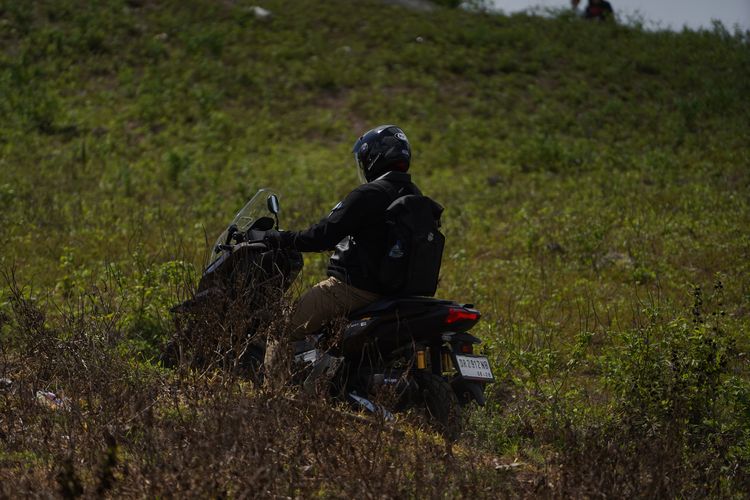 Honda, off-road, HSTC, Honda ADV 160, honda adv160, Honda ADV 160 RoadSync, Sensasi Jajal Honda ADV160 RoadSync di Habitatnya