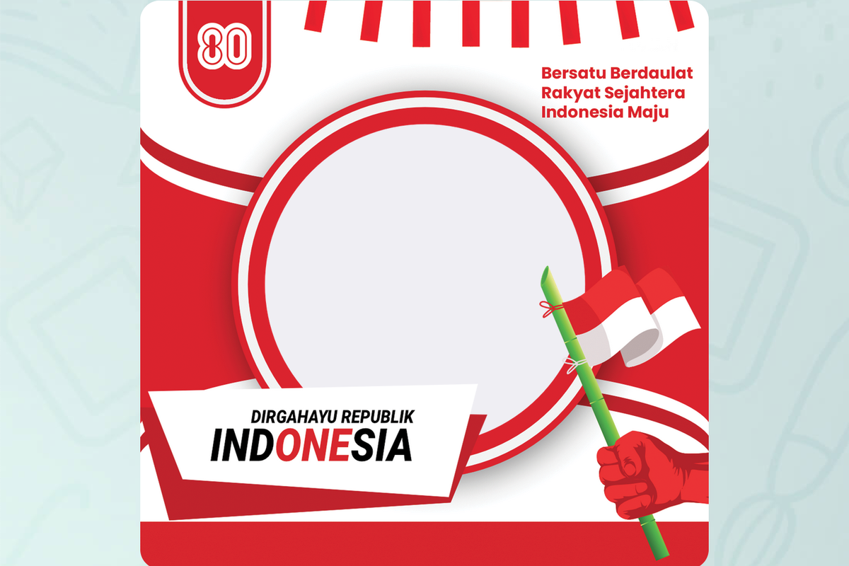 Hari Kemerdekaan, HUT ke-80 RI, Twibbon HUT ke-80 RI, Twibbon 17 Agustus 2025, Twibbon 17 Agustus 2025 keren, Link download Twibbon 17 Agustus 2025, download Twibbon 17 Agustus 2025, 70 Link Download Twibbon 17 Agustus 2025 Menarik buat Dibagikan ke Medsos