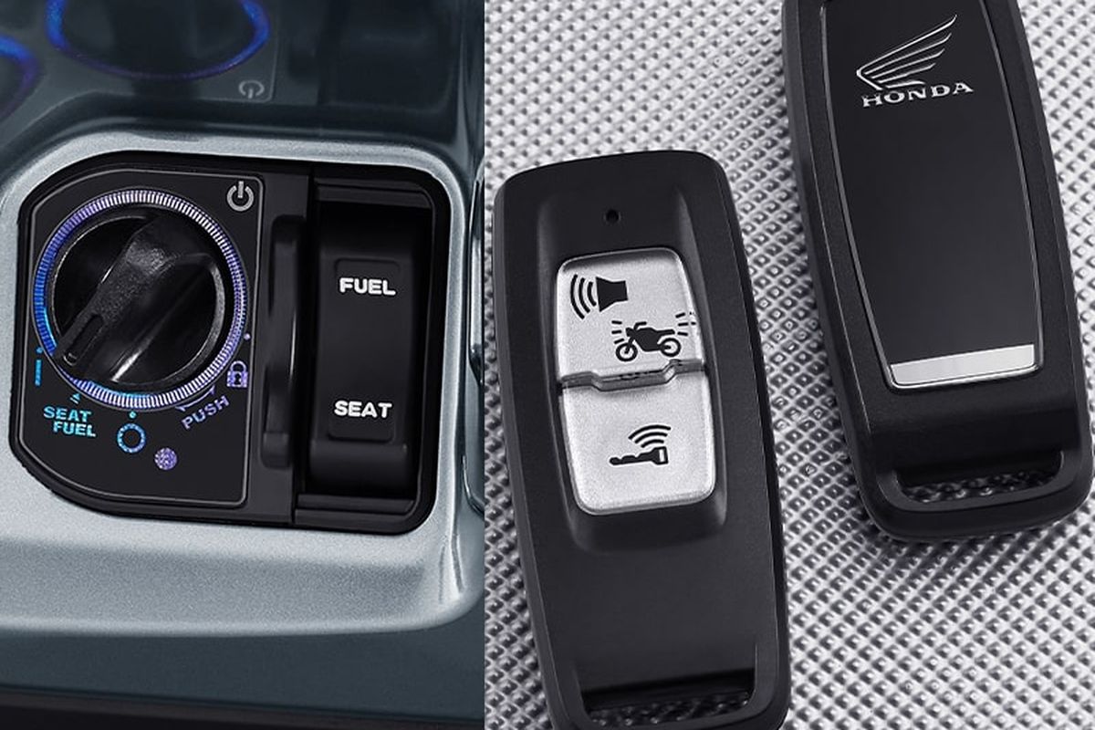 Smart Key, Honda Smart Key, Ini yang Membuat Sinyal Remot Motor Honda Jadi Lemah
