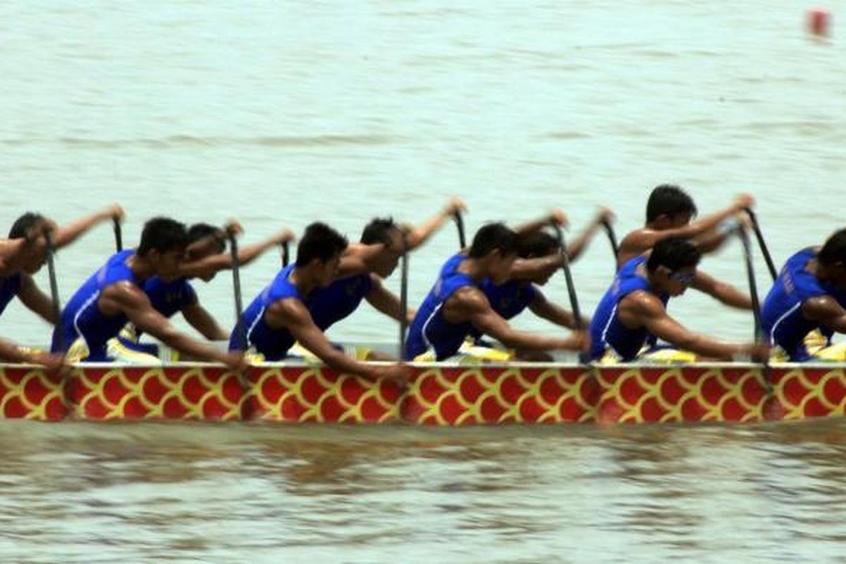 kontingen Indonesia, atlet Indonesia, Tim perahu naga Indonesia, the world games 2025, twg chengdu 2025, medali emas tim perahu, medali indonesia, Tim Perahu Naga Indonesia Sabet Medali Emas Lagi di TWG Chengdu 2025