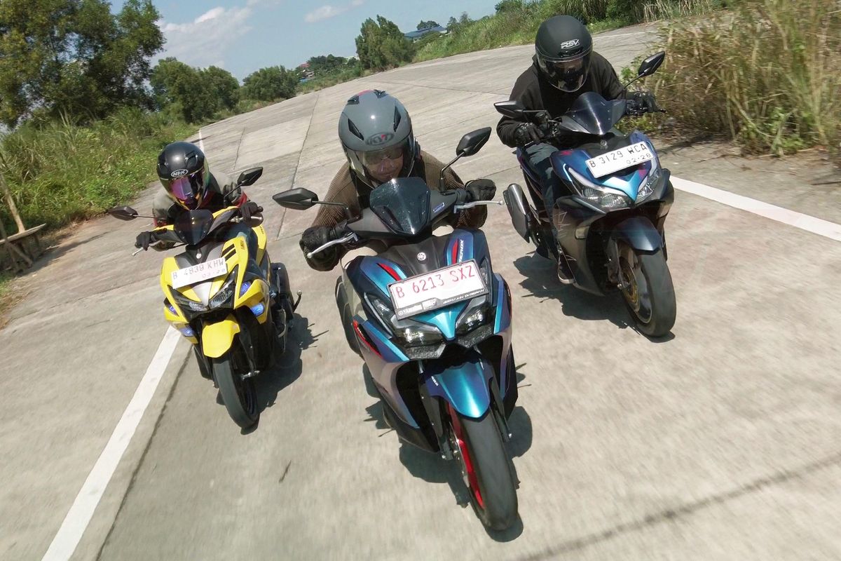 Yamaha Aerox 155, yamaha, Yamaha Aerox Alpha, Yamaha Aerox Connected, Perkembangan Teknologi dan Fitur Yamaha Aerox