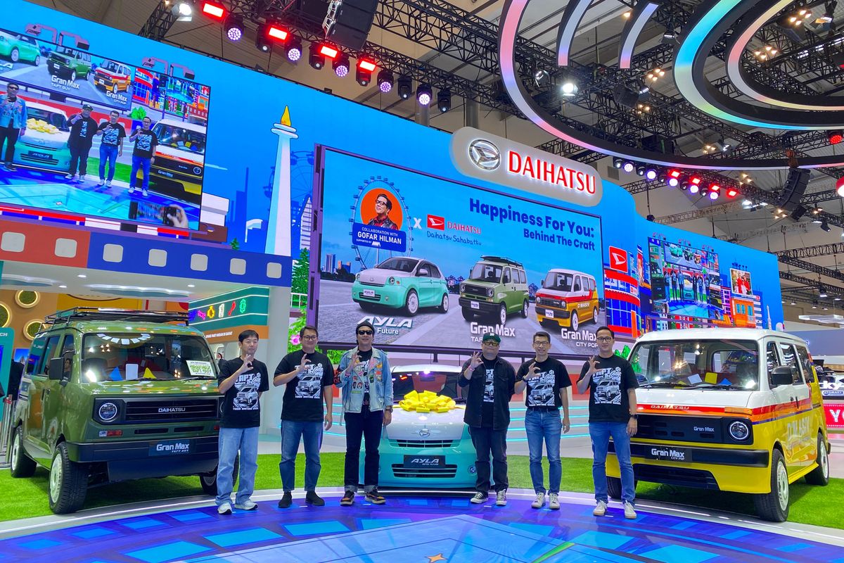 Daihatsu, GIIAS 2025, modifikasi mobil, Gran Max Ayla, Daihatsu Unjuk Tiga Modifikasi Unik Model Andalan di GIIAS 2025, Gran Max dan Ayla: Pilihan Tepat untuk Proyek Kolaborasi, Gran Max Taft Guy: Gagah dengan Nuansa Off-Road, Ayla Retro Future: Kombinasi Klasik dan Futuristik, Gran Max City Pop: Merayakan Nostalgia, Kesempatan Mendapatkan Dua Model Modifikasi