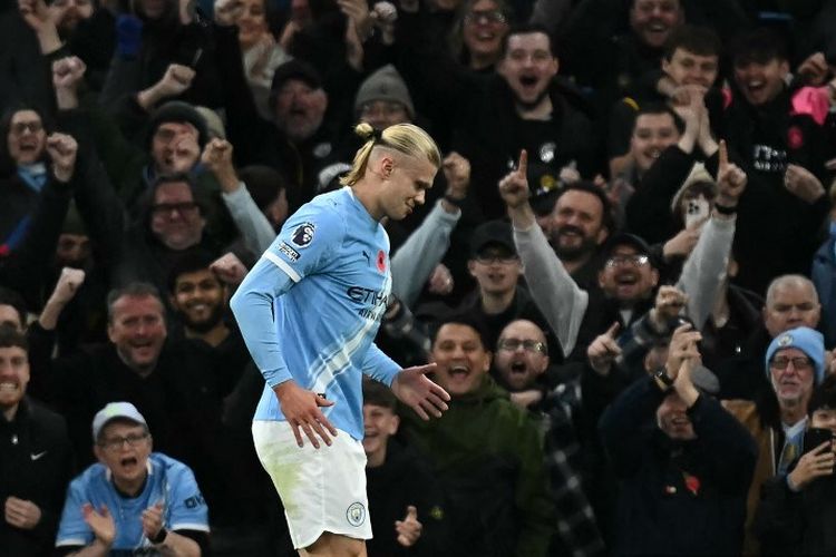 Klasemen Liga Inggris, Manchester City vs Bournemouth, Arsenal vs Burnley, arsenal, manchester city, Klasemen Liga Inggris Terkini: Man City Jaga Tekanan ke Arsenal