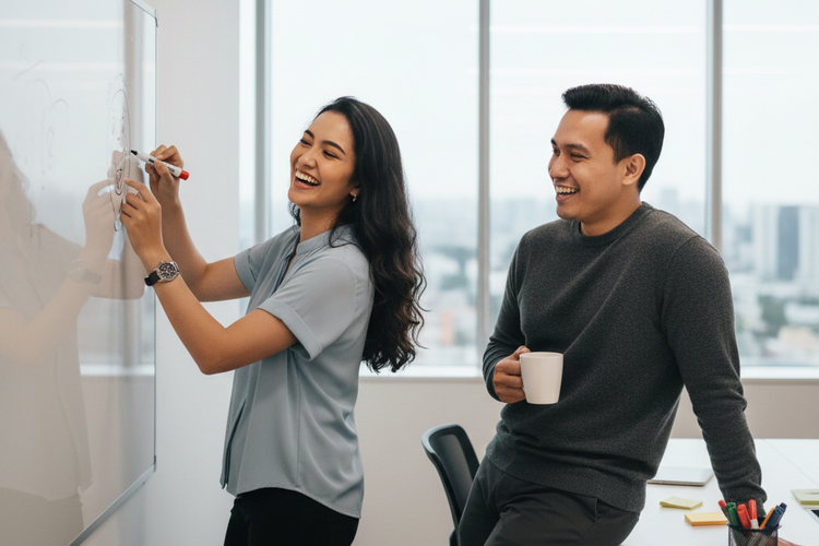 Jatuh Cinta dengan Rekan Kerja di Kantor, Benarkah Tanda Tidak Profesional?
