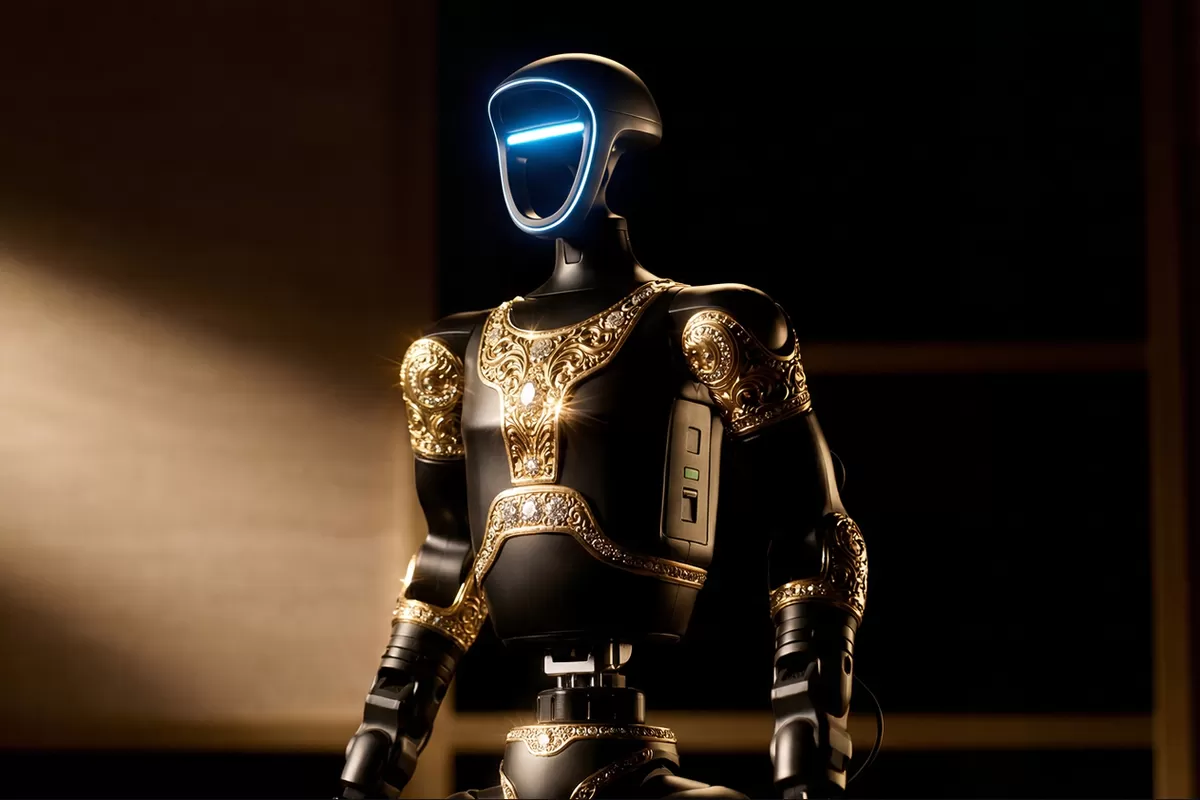 Caviar, Unitree G1, Robot humanoid Aladdin, Caviar Rilis Robot Humanoid Super Mewah, Punya 